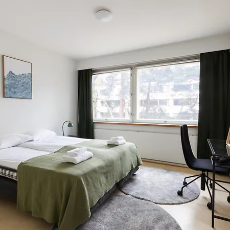 公寓 Family With Balcony And Separate Kitchen 赫尔辛基